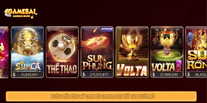 Hướng Dẫn Đăng Ký Game Bài GAMEBAI Chi Tiết Cho Người Mới